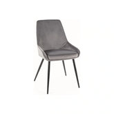 Scaun DETROIT OCN-38612, gri/negru