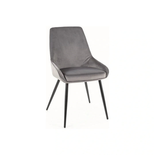 Scaun DETROIT OCN-38612, gri/negru