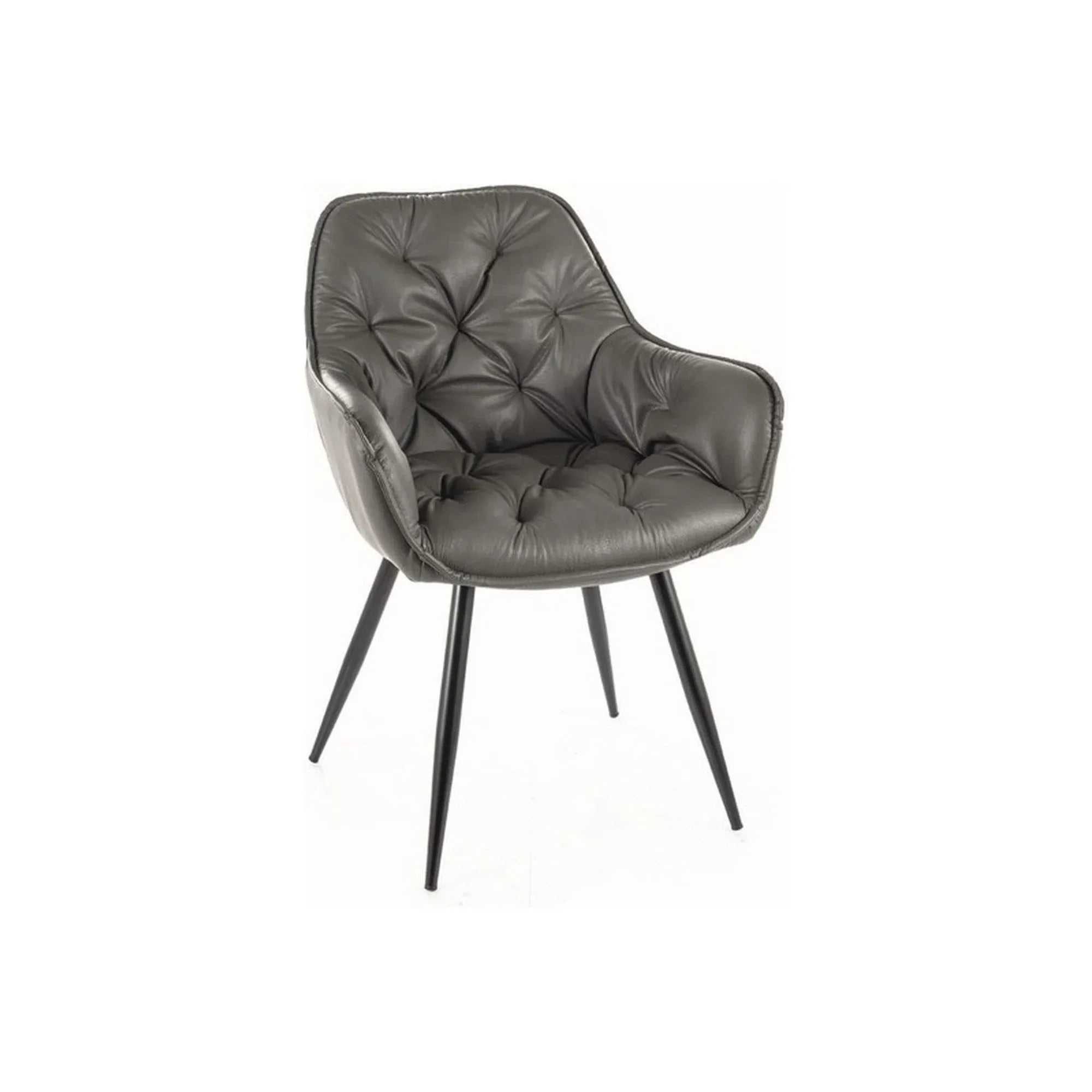 Scaun DETROIT OCN-38622, gri/negru