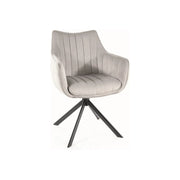 Scaun DETROIT OCN-38623, gri deschis/negru