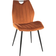 Scaun DETROIT OCN-38634, caramiziu/negru