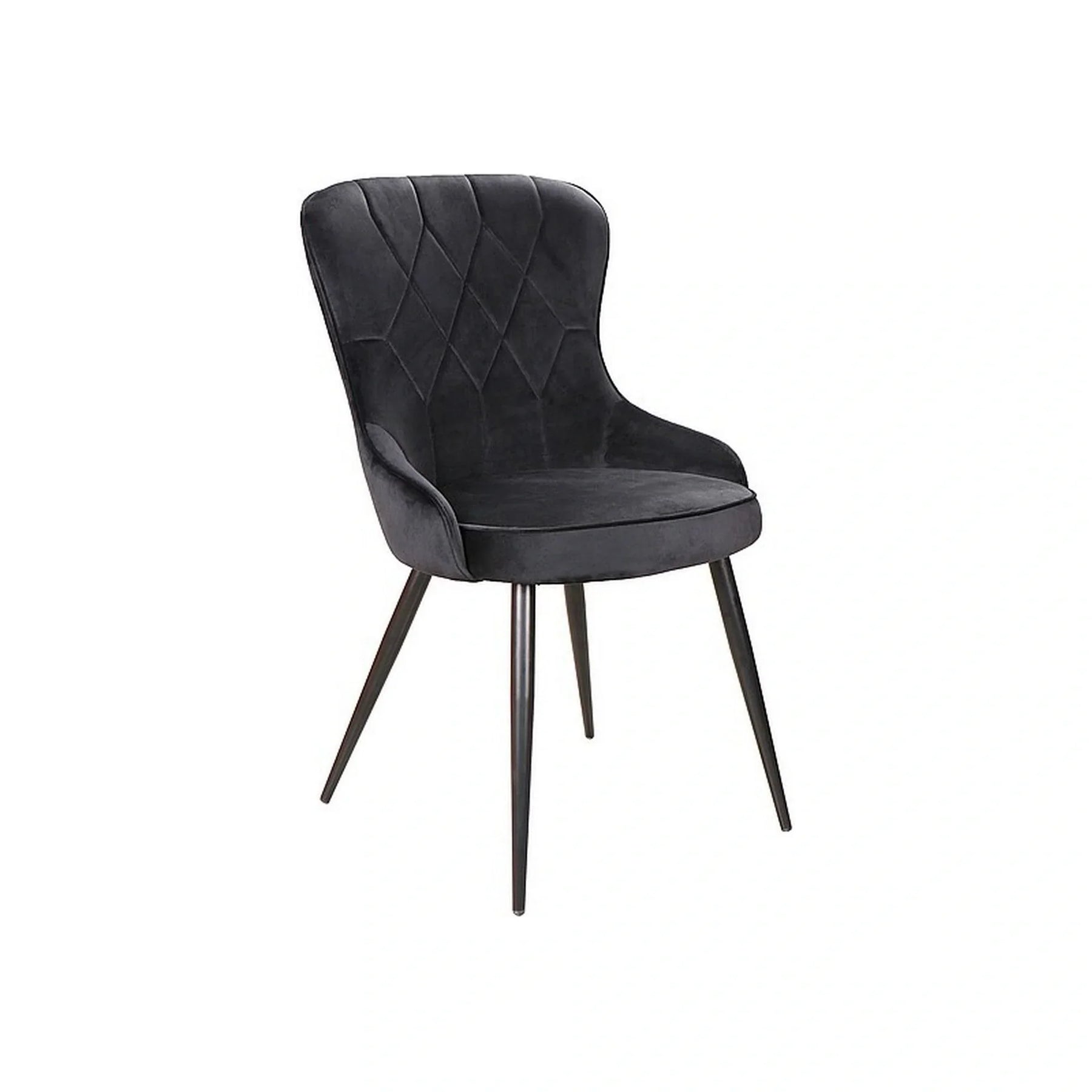 Scaun negru cu design modern, ideal pentru dining sau living – primabucata