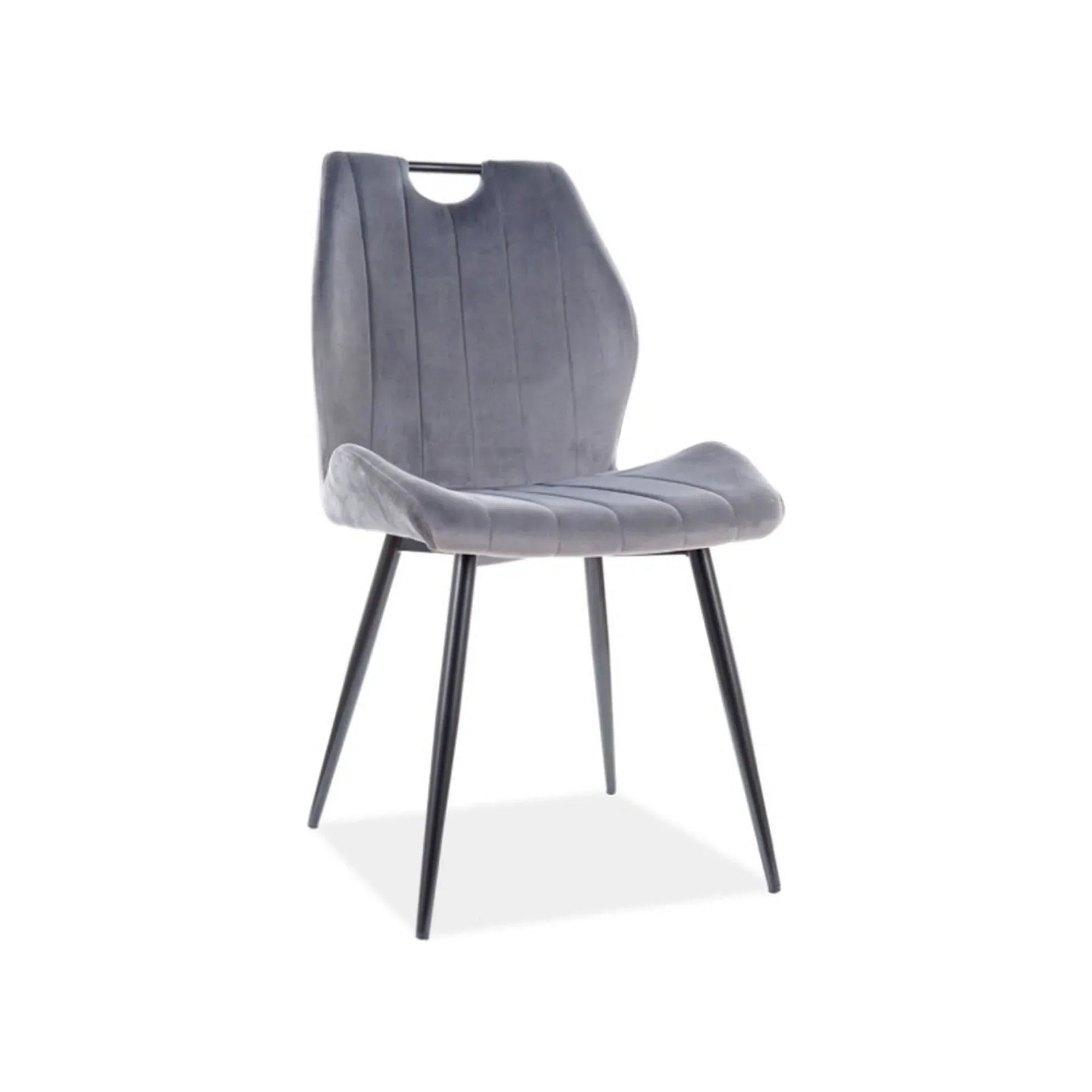 Scaun DETROIT OCN-38693, gri/negru