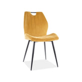 Scaun DETROIT OCN-38696, galben/negru