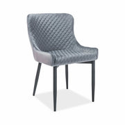 Scaun DETROIT OCN-38697, gri/negru