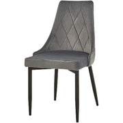 Scaun DETROIT OCN-38700, gri/negru