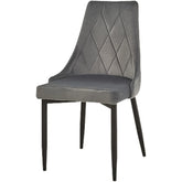 Scaun DETROIT OCN-38700, gri/negru