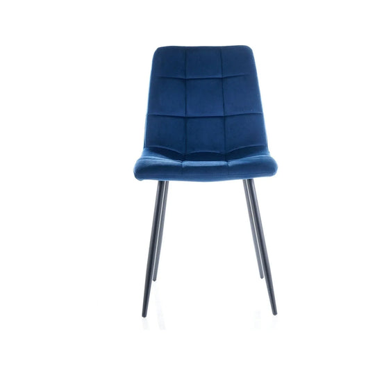 Scaun DETROIT OCN-38702, negru/albastru