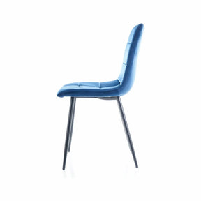 Scaun DETROIT OCN-38702, negru/albastru