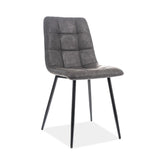 Scaun DETROIT OCN-38703, gri/negru
