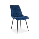Scaun DETROIT OCN-38721, albastru/negru