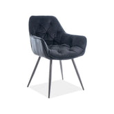 Scaun DETROIT OCN-38726, negru