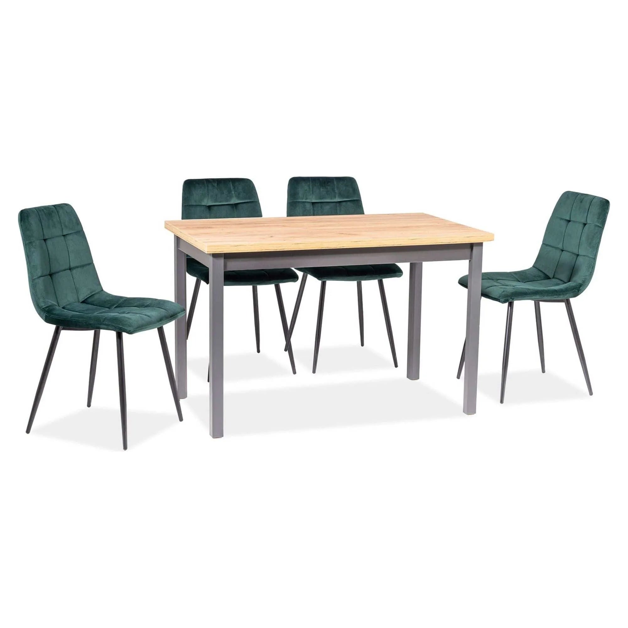 Scaun DETROIT OCN-38729, verde/negru