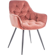 Scaun DETROIT OCN-38732, roz/negru