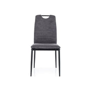 Scaun DETROIT OCN-38753, gri inchis/negru