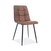 Scaun DETROIT OCN-38770, maro/negru