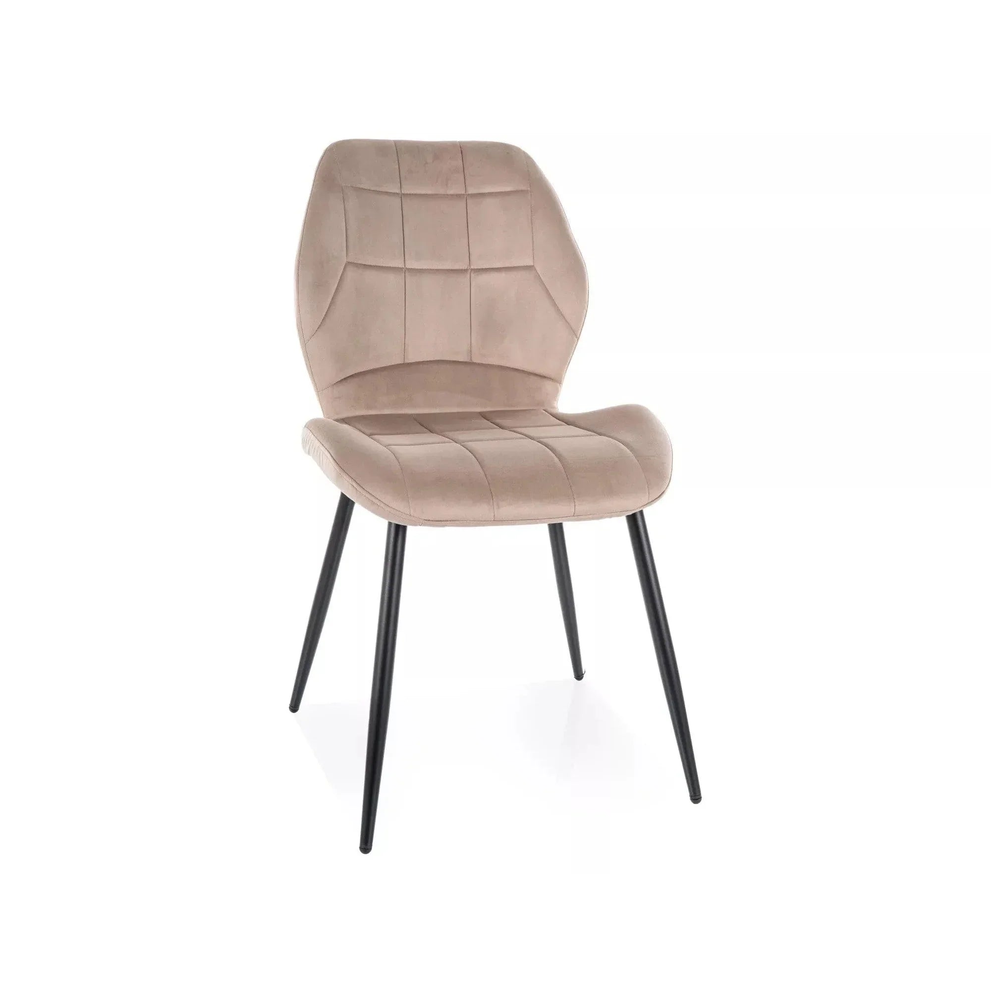 Scaun DETROIT OCN-38774, bej inchis/negru