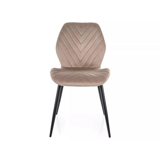 Scaun DETROIT OCN-38777, bej inchis/negru