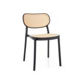 Scaun DETROIT OCN-38783, negru/bej