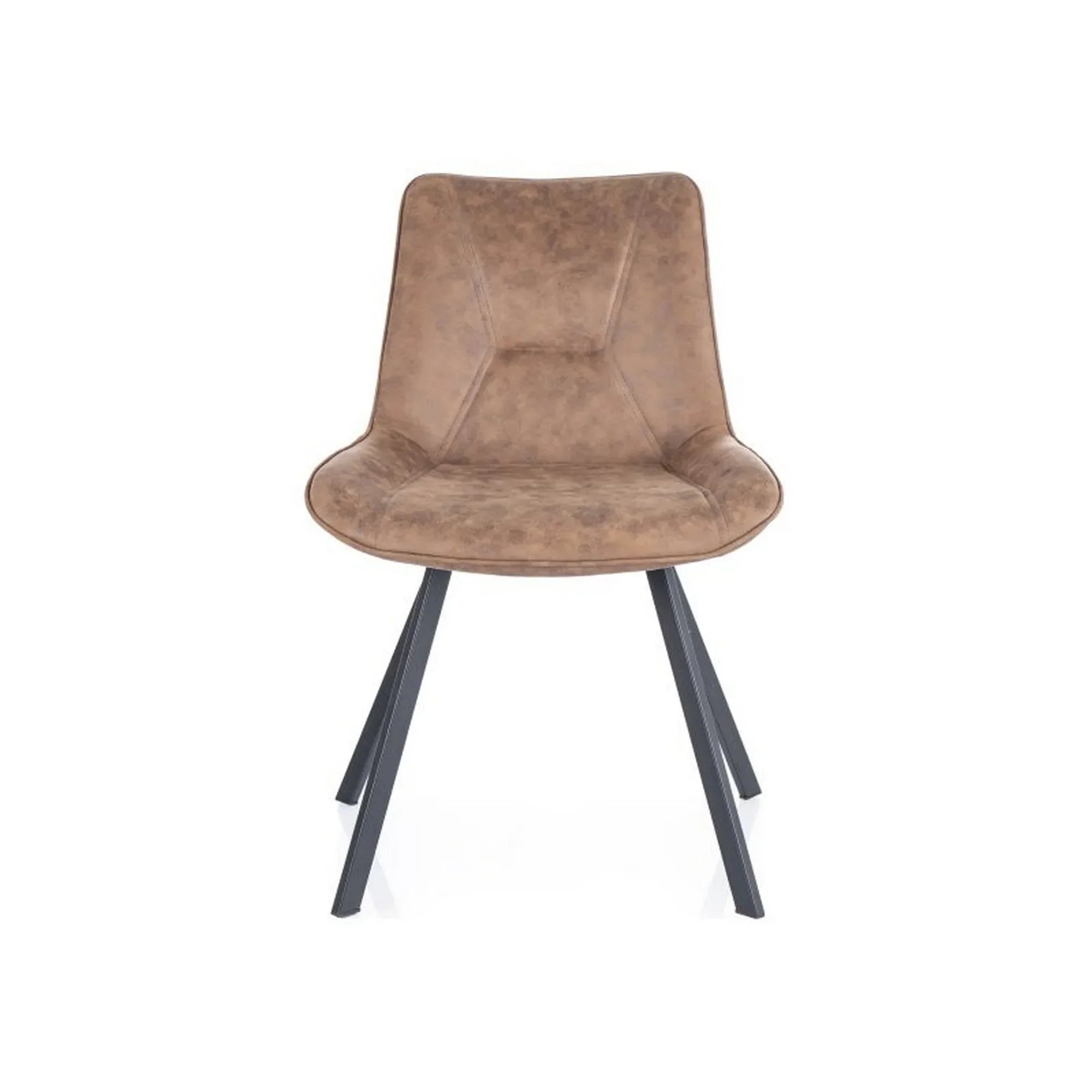 Scaun DETROIT OCN-38804, maro/negru