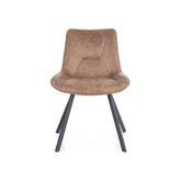 Scaun DETROIT OCN-38804, maro/negru