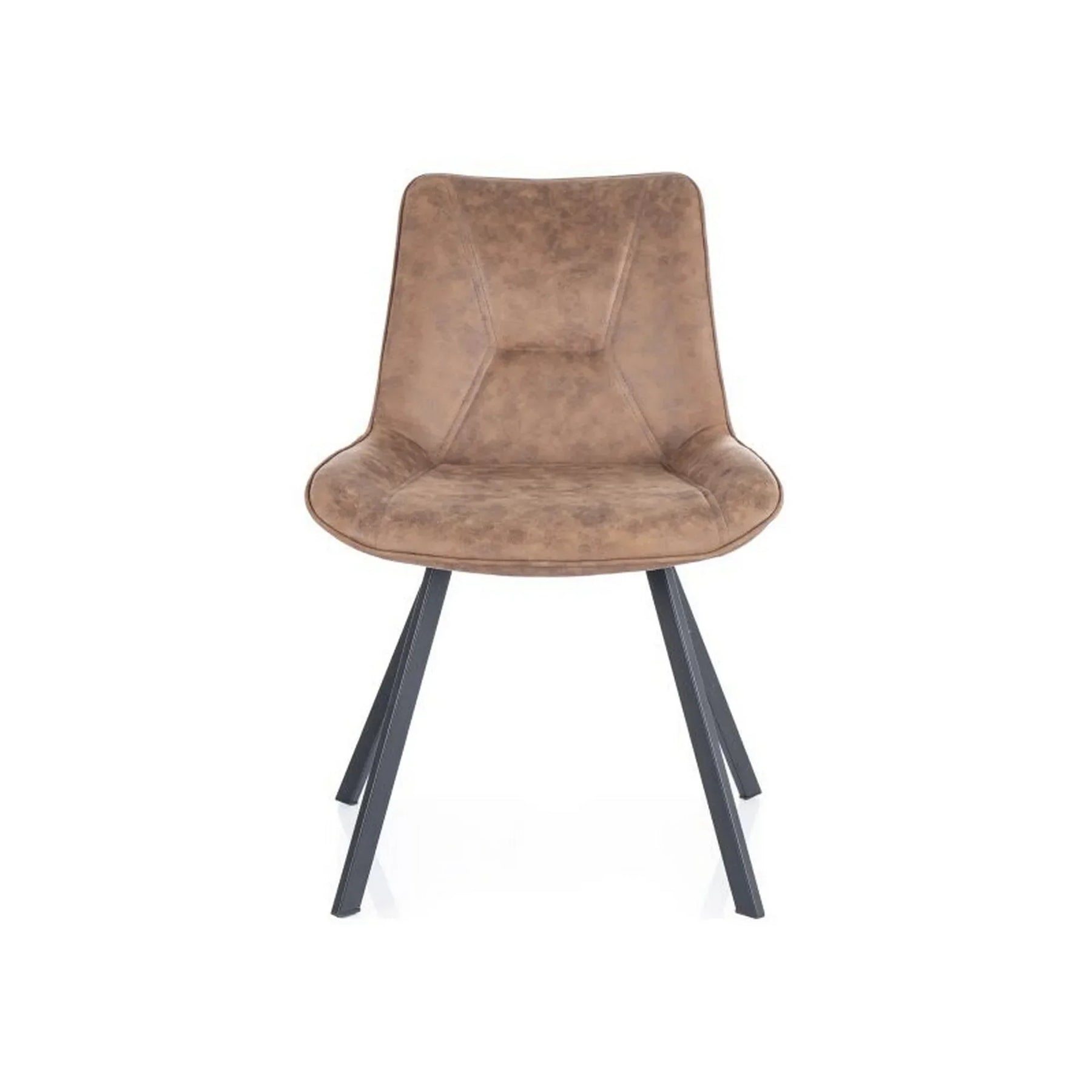 Scaun DETROIT OCN-38804, maro/negru