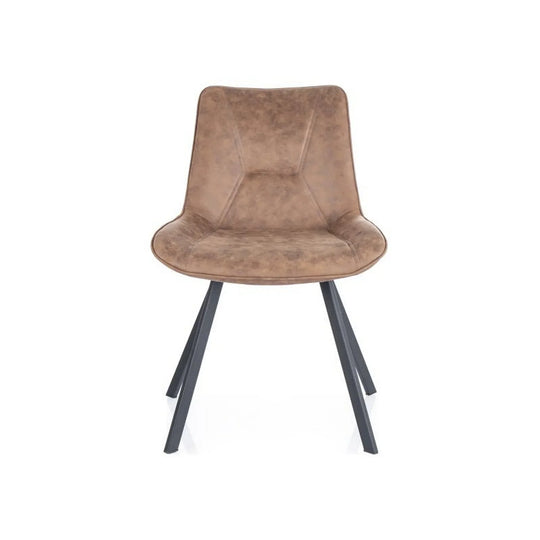 Scaun DETROIT OCN-38804, maro/negru