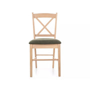 Scaun DETROIT OCN-38810, verde/stejar