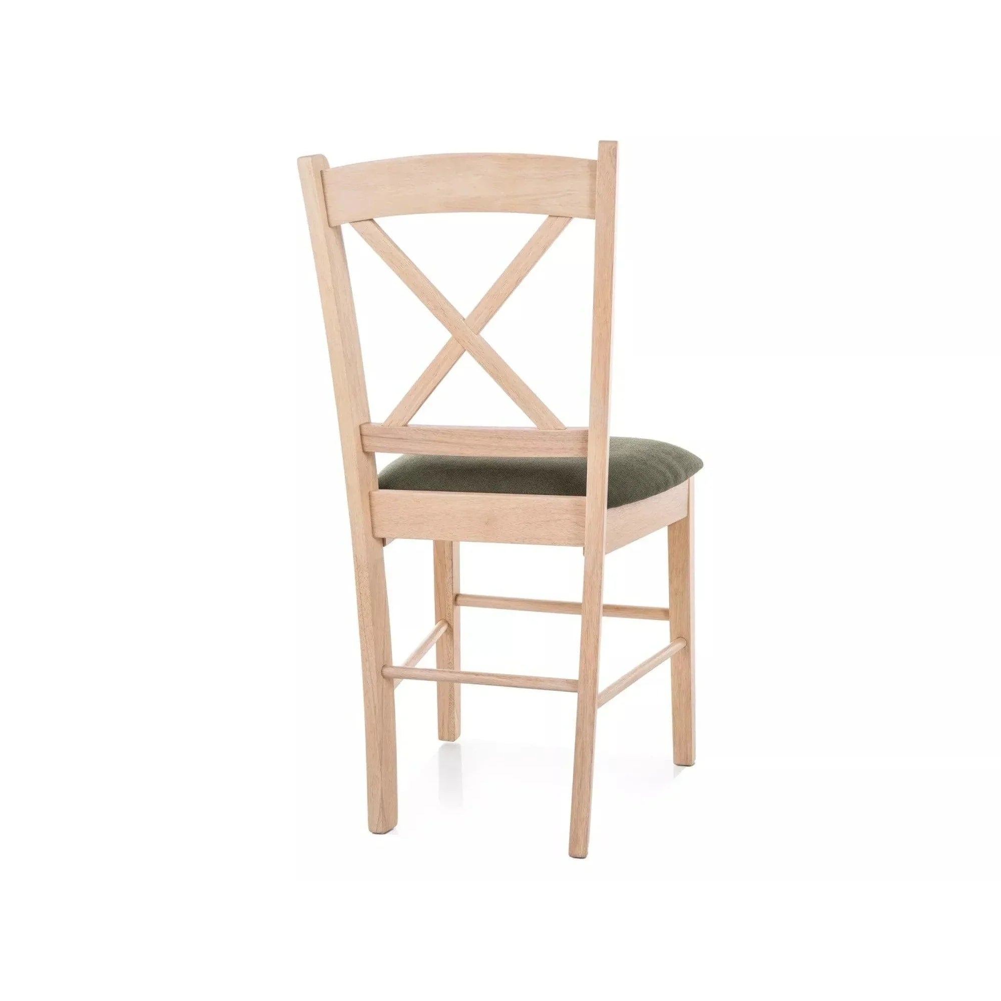 Scaun DETROIT OCN-38810, verde/stejar