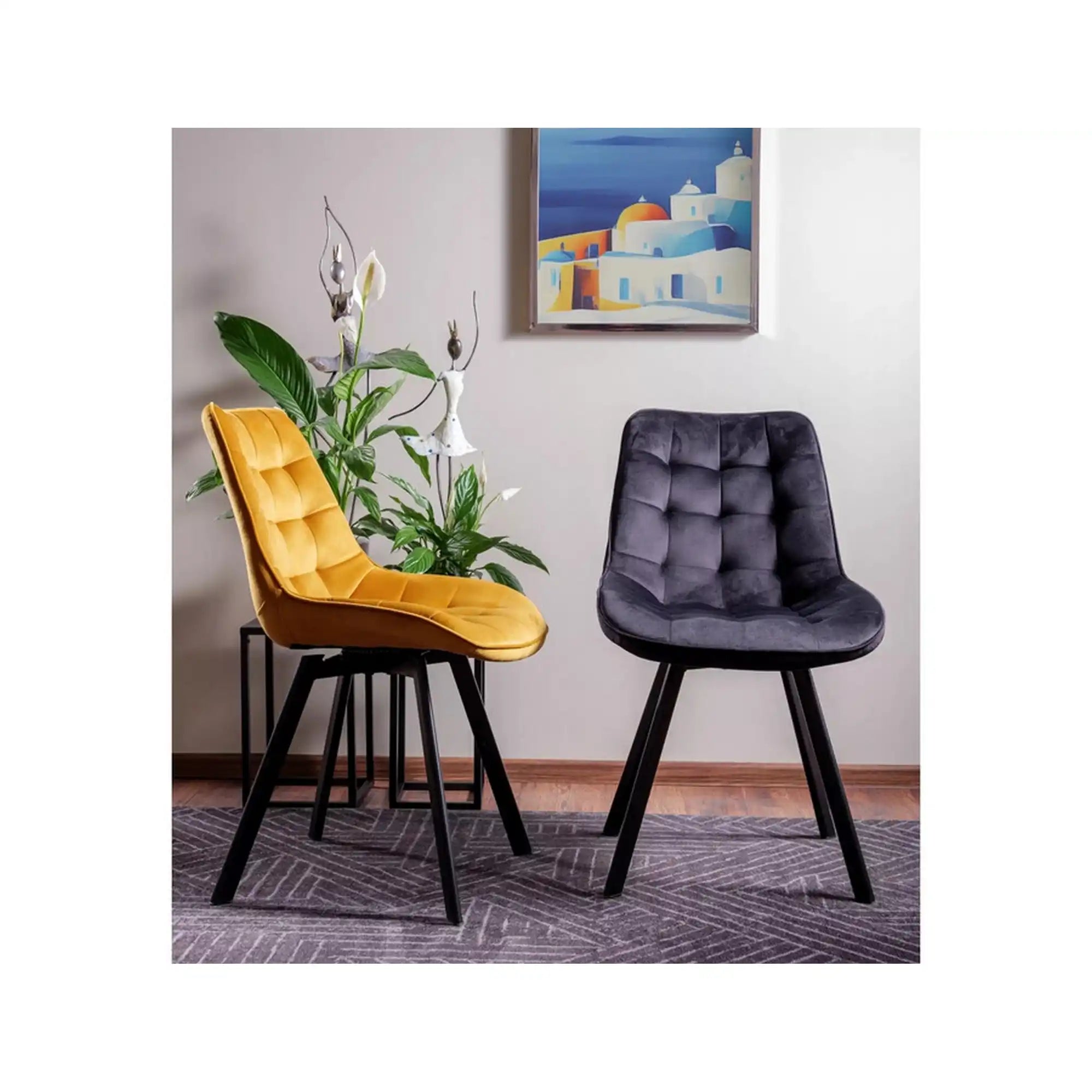 Scaun DETROIT OCN-38820, negru