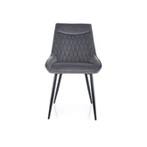 Scaun DETROIT OCN-38823, gri/negru