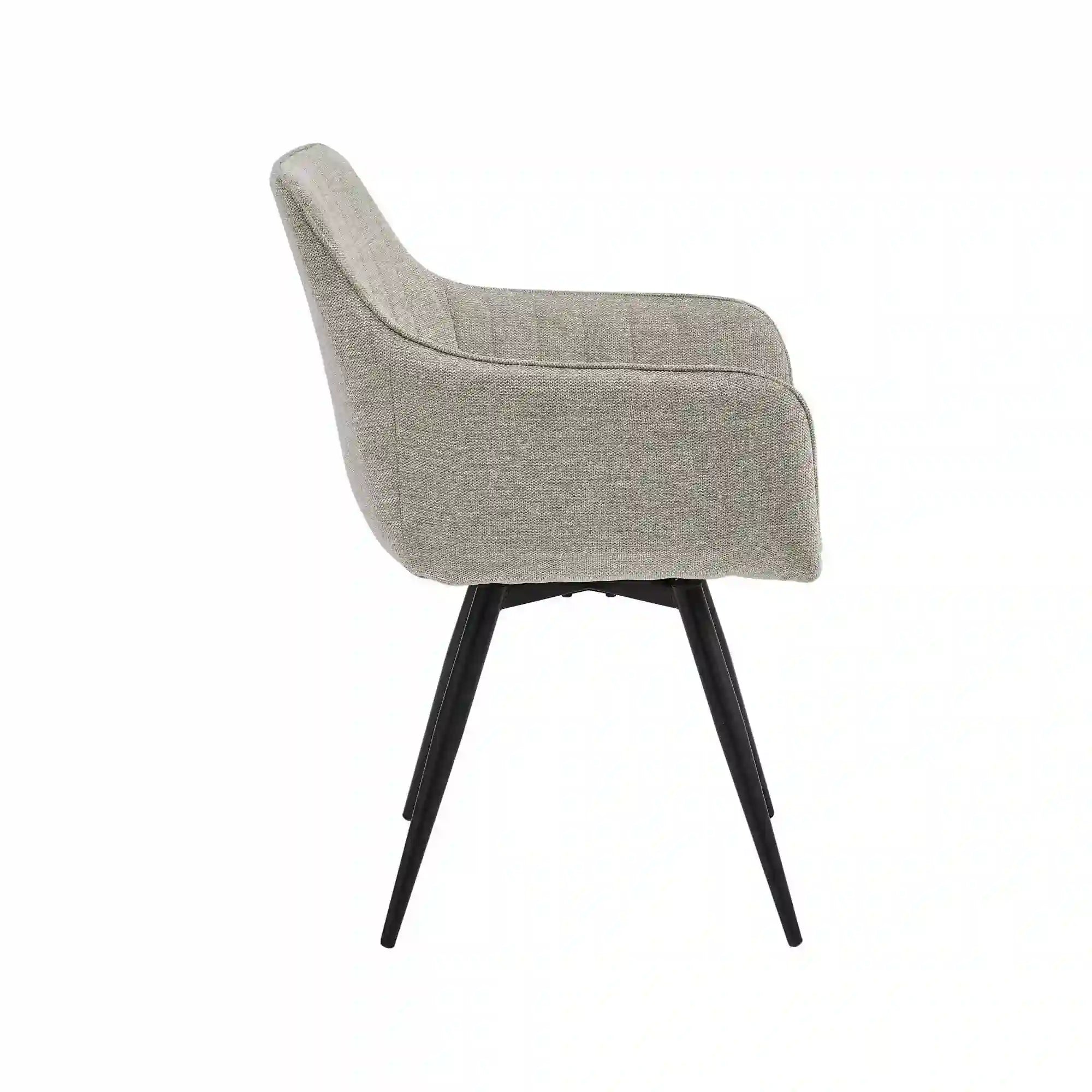 Scaun DETROIT OCN-38835, gri/negru