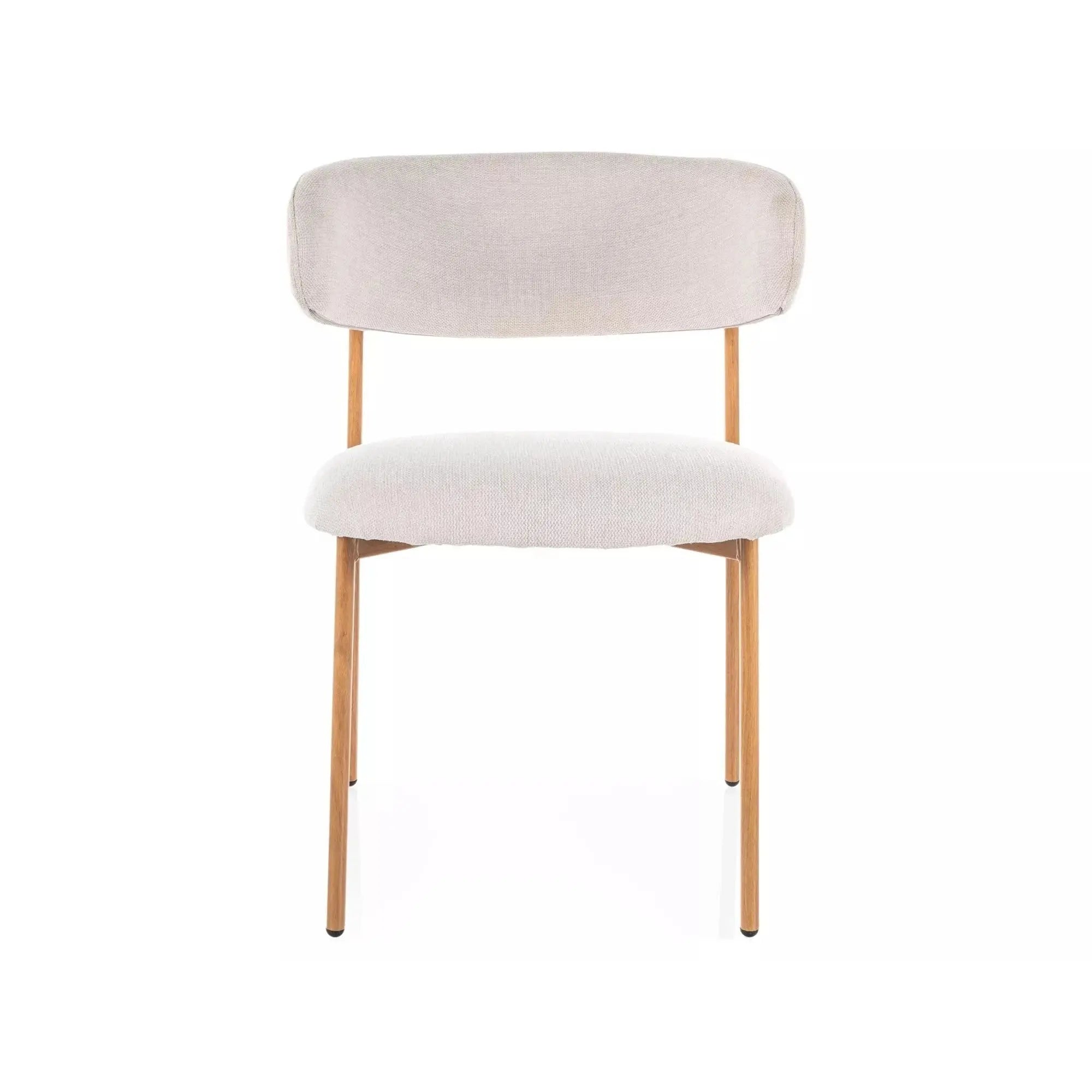 Scaun DETROIT OCN-38843, bej deschis/stejar