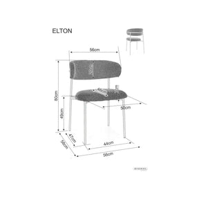 Scaun DETROIT OCN-38844, bej
