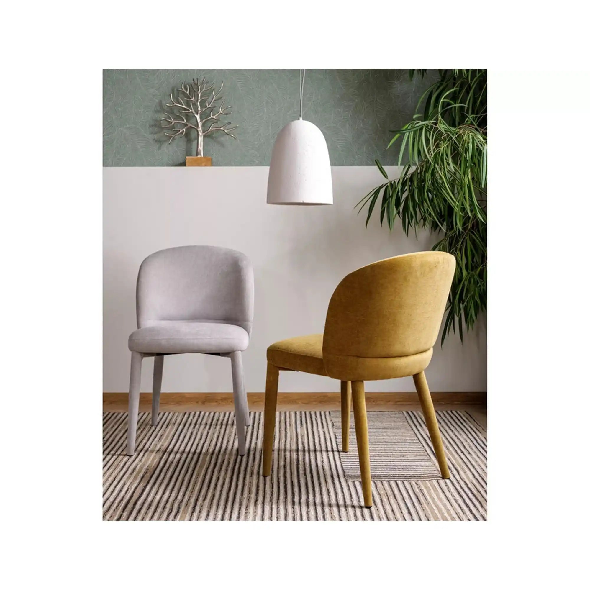 Scaun DETROIT OCN-38851, gri deschis