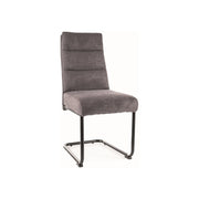 Scaun DETROIT OCN-38873, gri inchis/negru