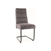 Scaun DETROIT OCN-38873, gri inchis/negru