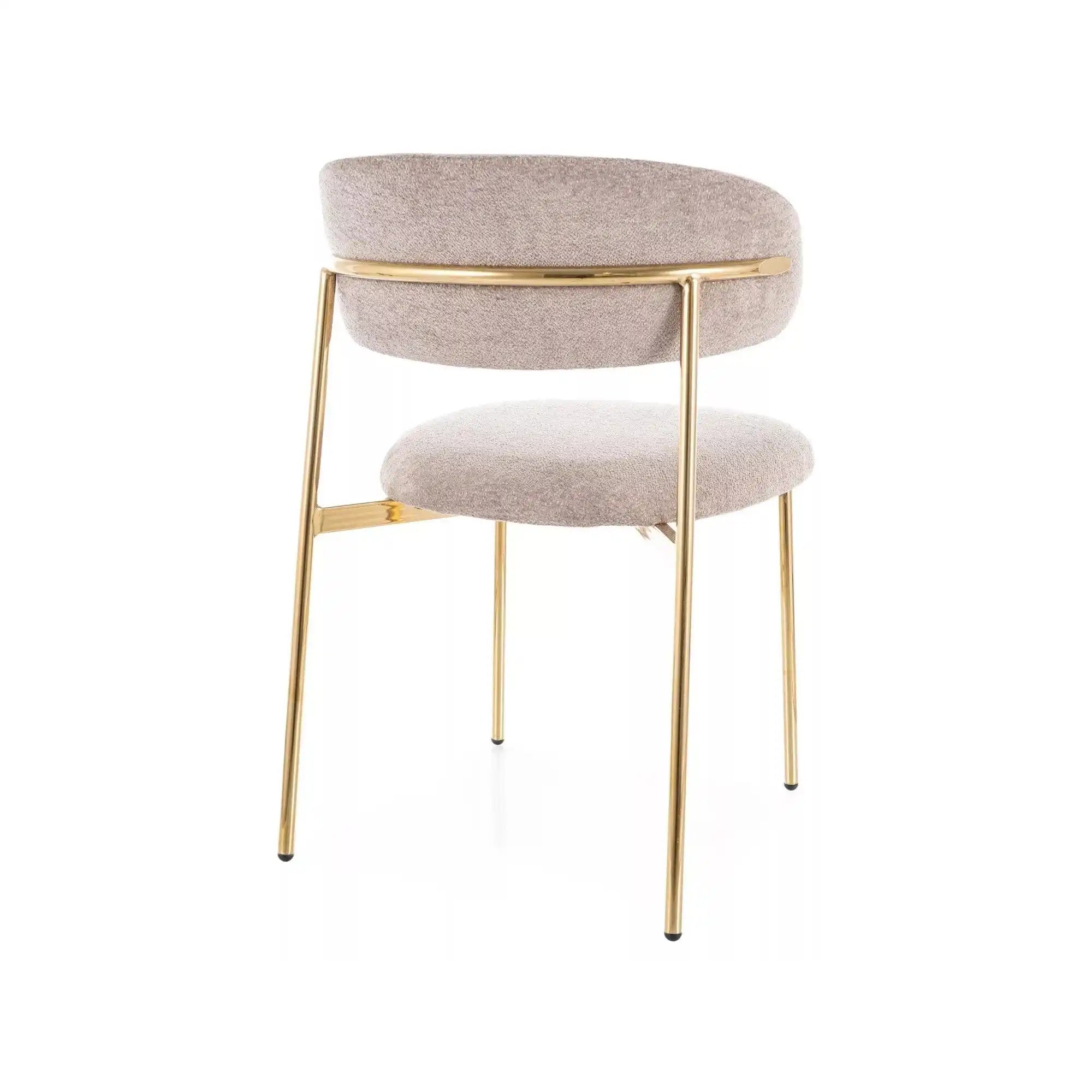 Scaun DETROIT OCN-38876, bej inchis/auriu