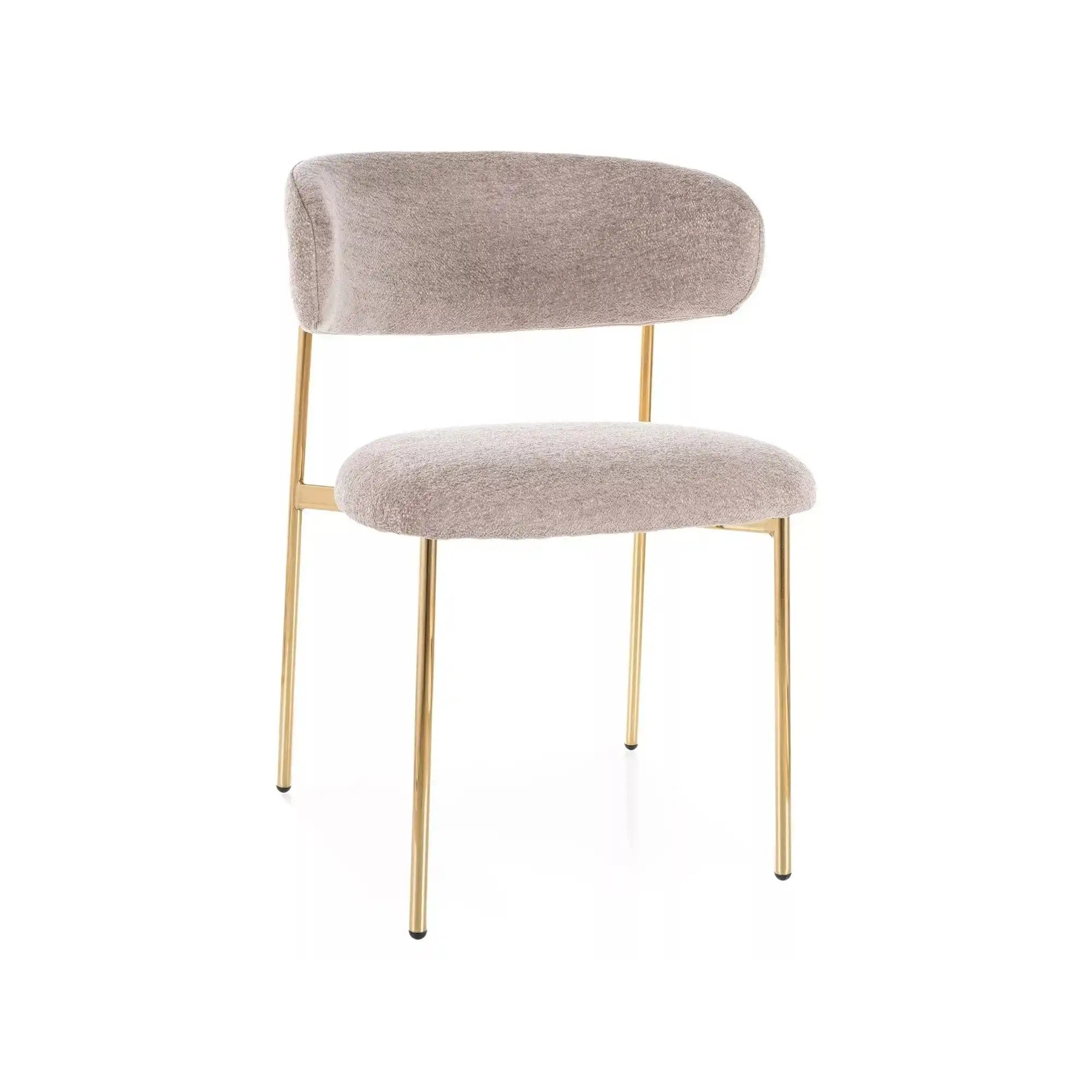 Scaun DETROIT OCN-38876, bej inchis/auriu