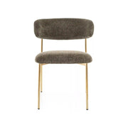 Scaun DETROIT OCN-38877, verde olive/auriu