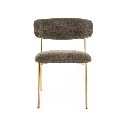 Scaun DETROIT OCN-38877, verde olive/auriu