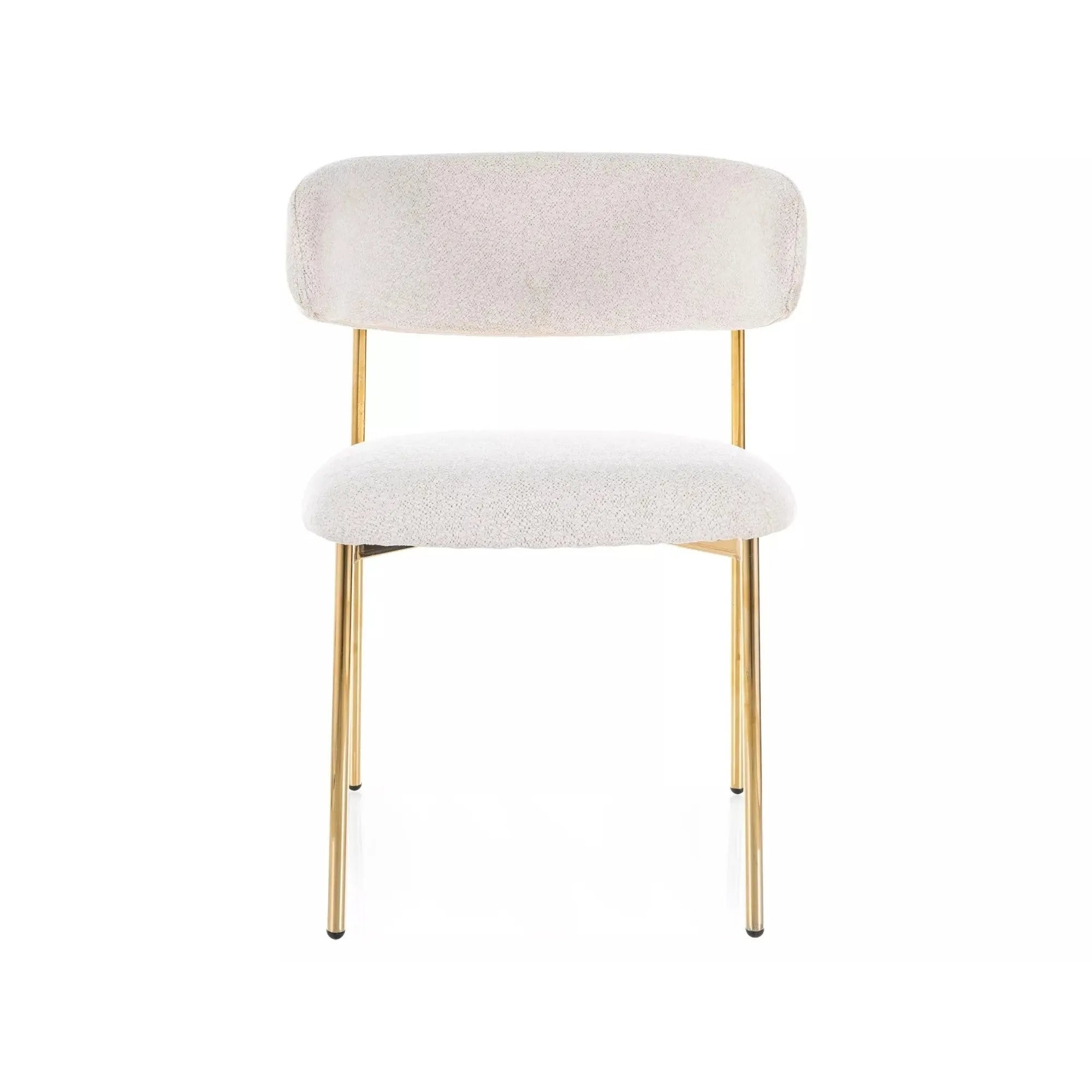 Scaun DETROIT OCN-38878, bej deschis/auriu