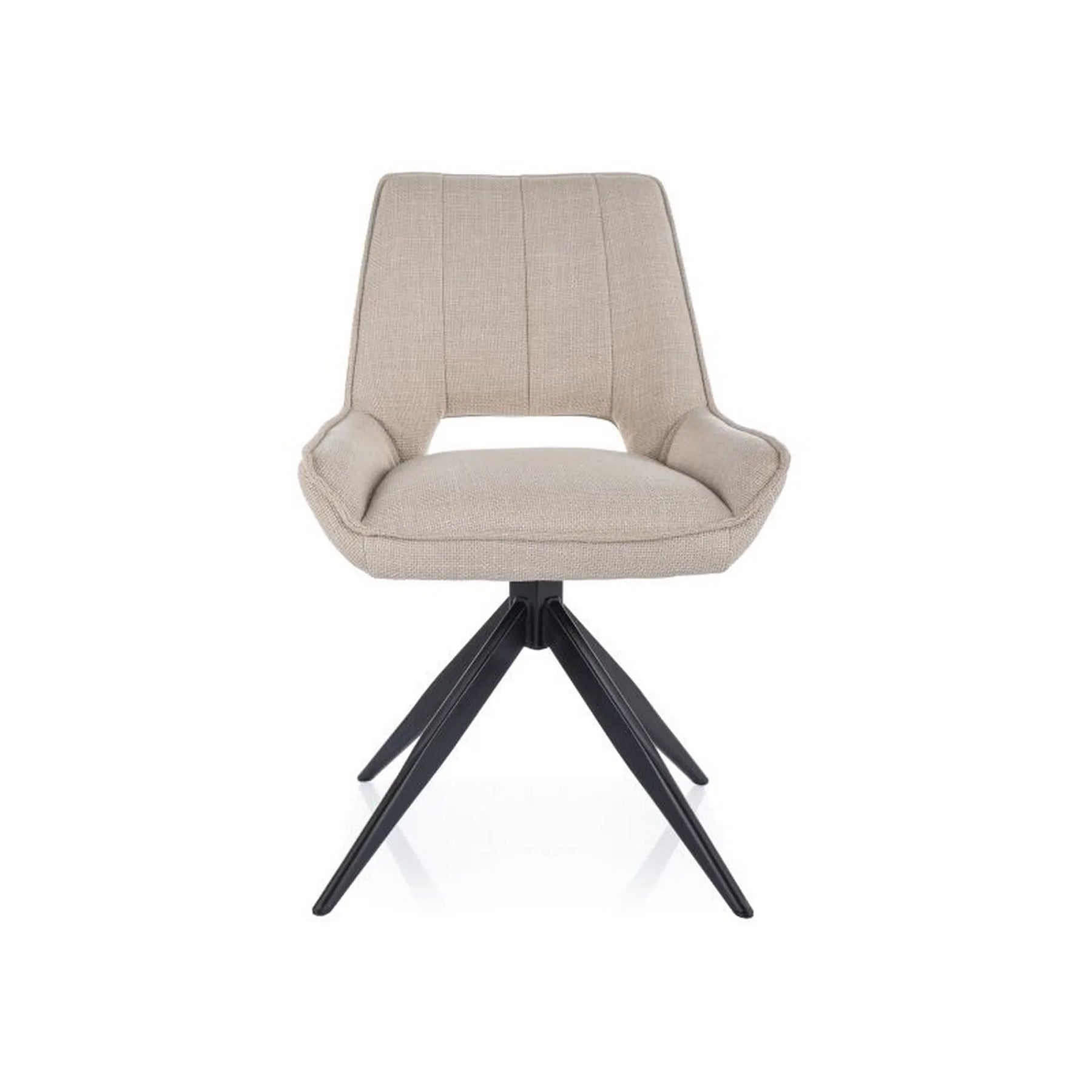 Scaun DETROIT OCN-38892, bej deschis/negru