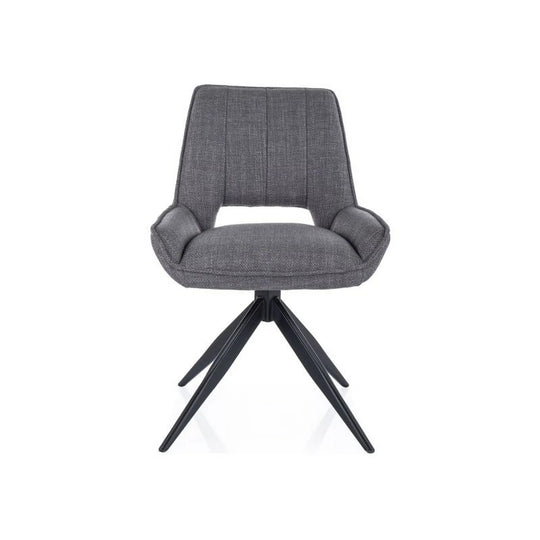 Scaun DETROIT OCN-38893, gri/negru