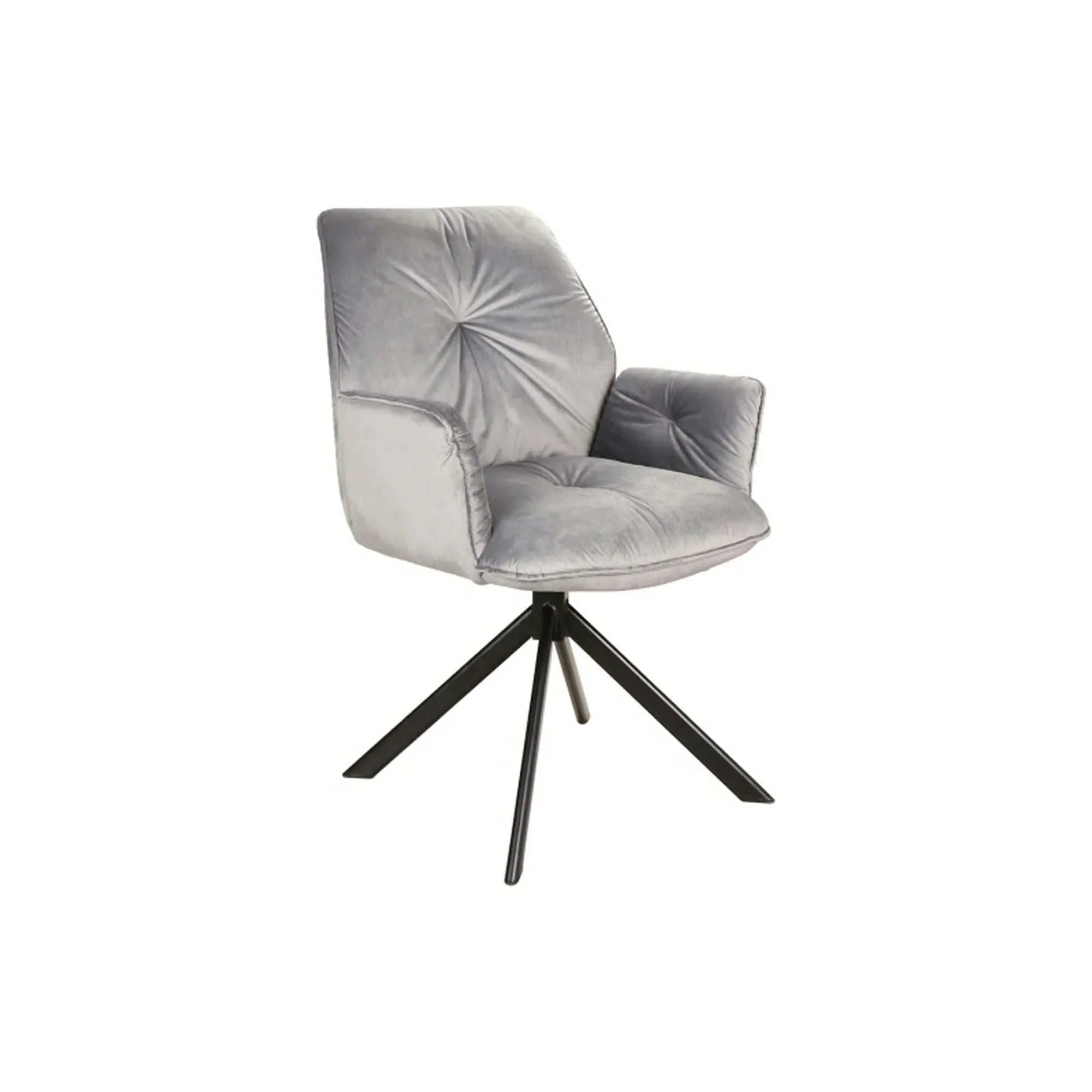 Scaun DETROIT OCN-38896, gri/negru