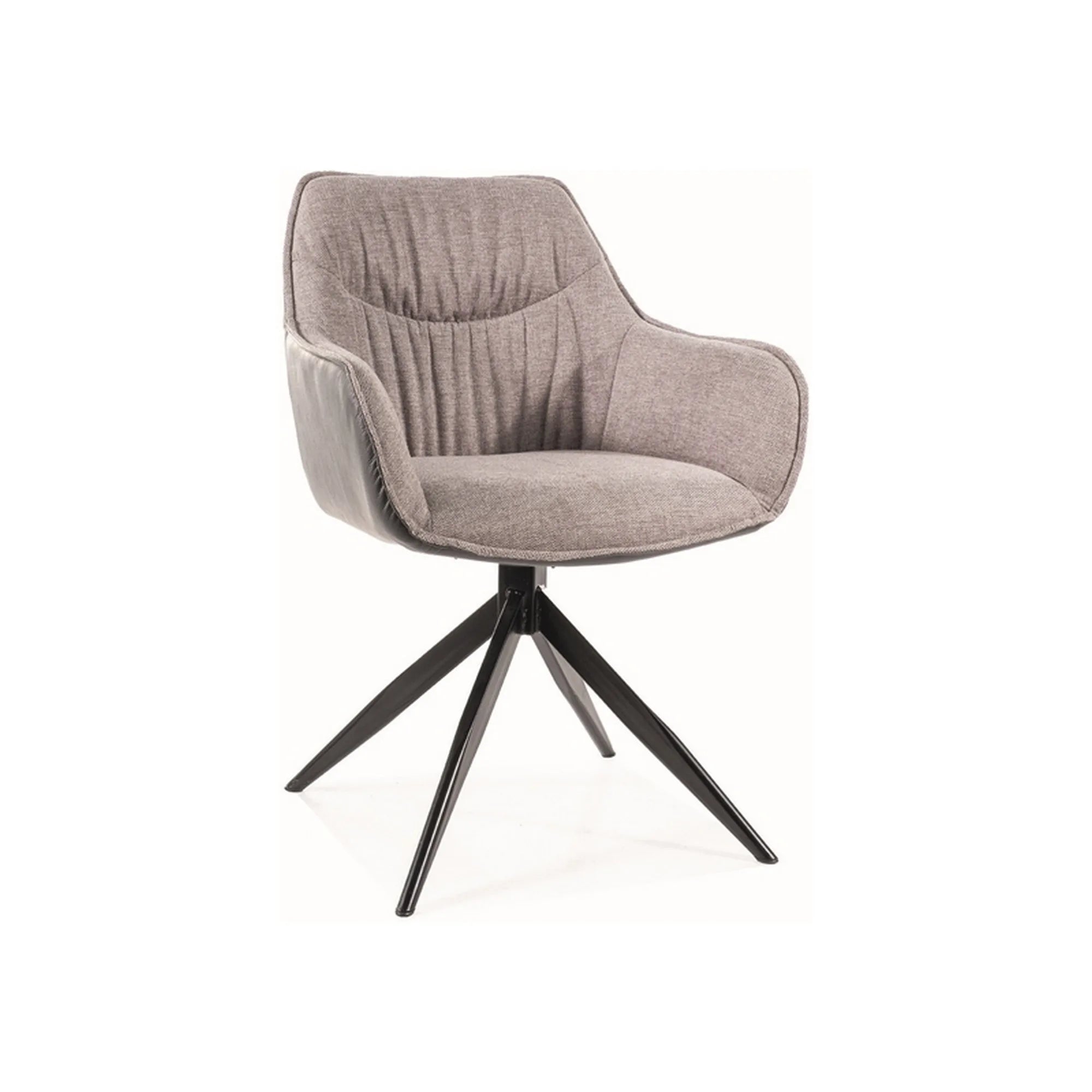 Scaun DETROIT OCN-38903, gri/negru