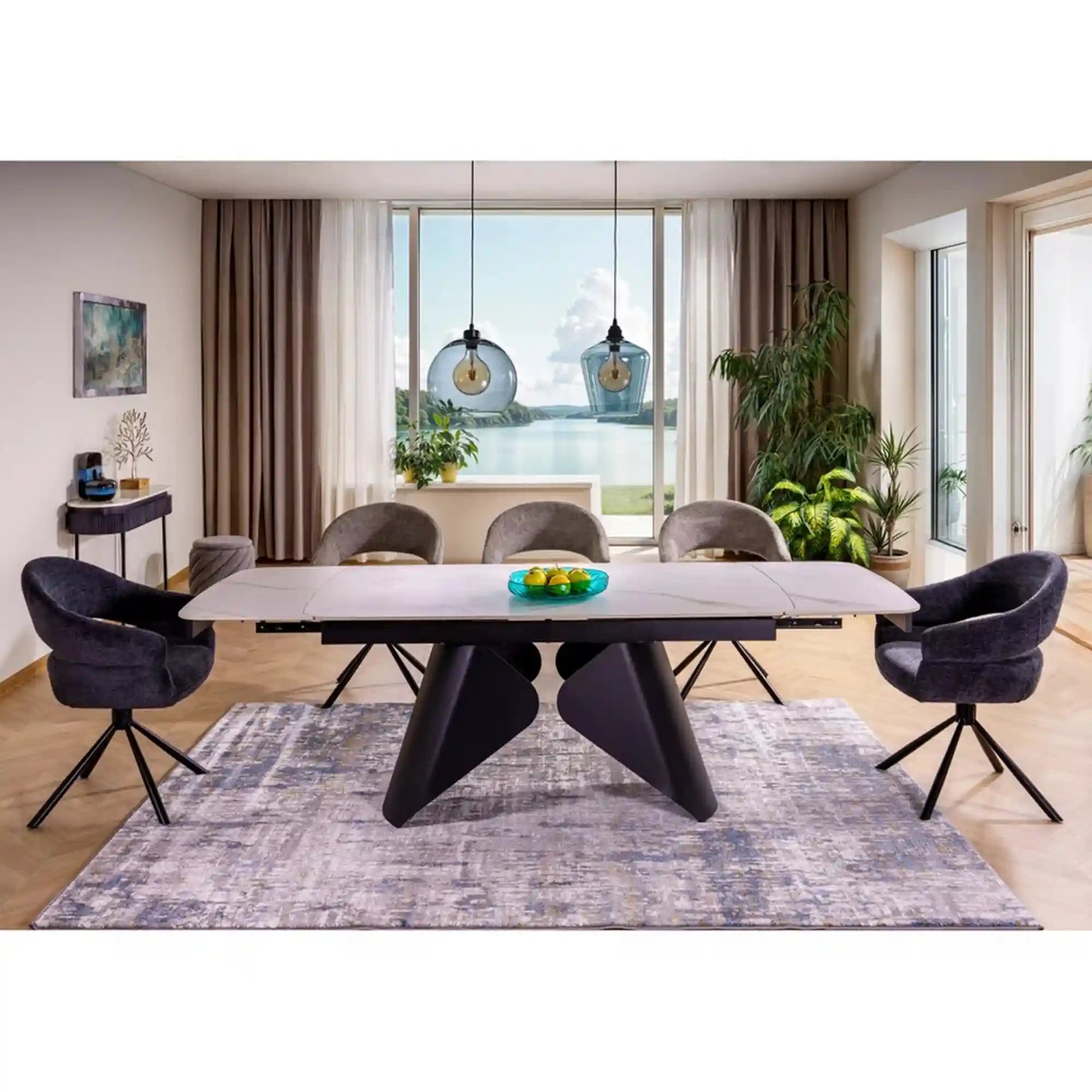 Scaun DETROIT OCN-38906, gri deschis