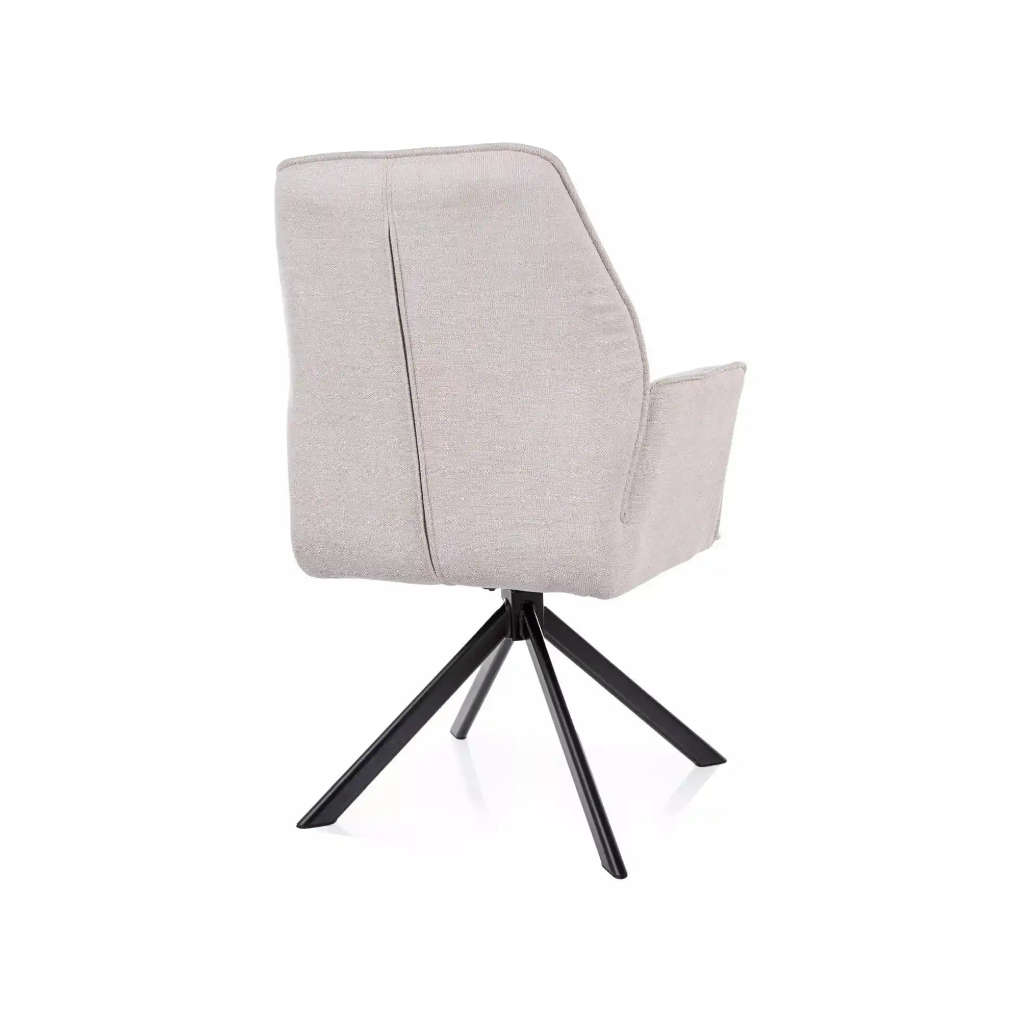 Scaun DETROIT OCN-38908, bej deschis/negru