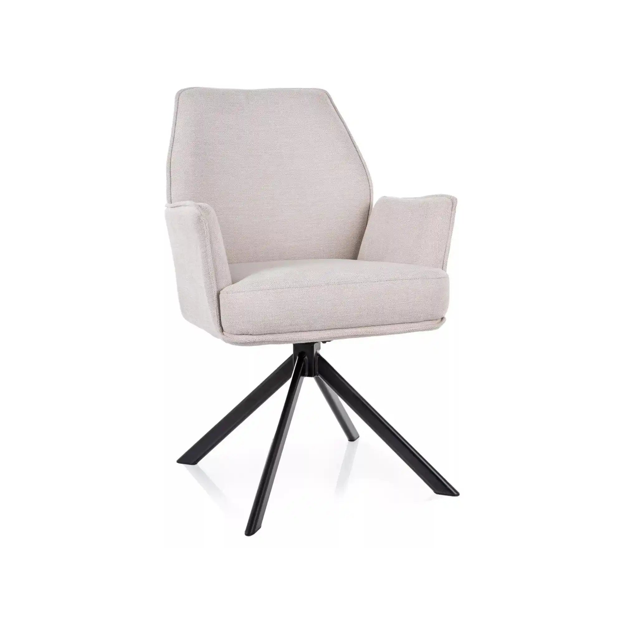 Scaun DETROIT OCN-38908, bej deschis/negru