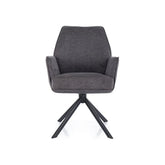 Scaun DETROIT OCN-38909, gri inchis/negru